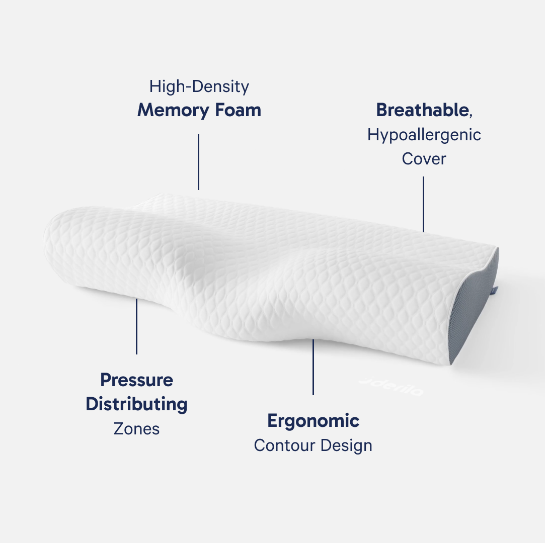 Almohada Derila para Personas que Duermen de Lado
