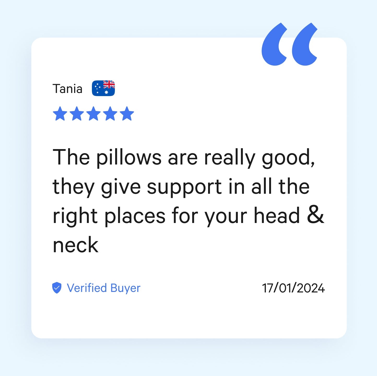 Almohada Derila para Personas que Duermen de Lado